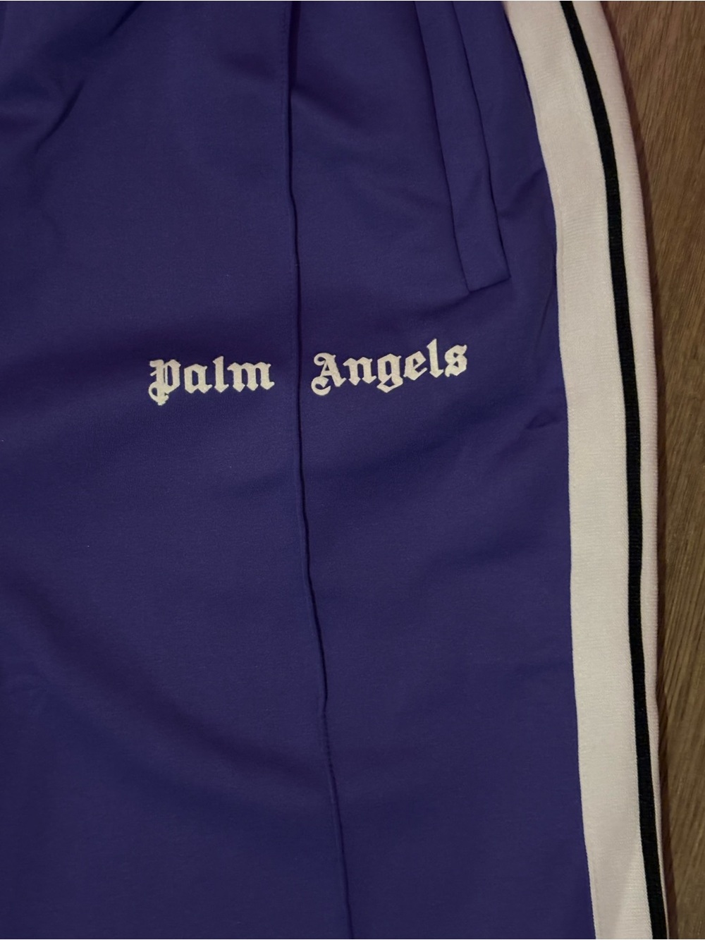 Designer violet Track shorts